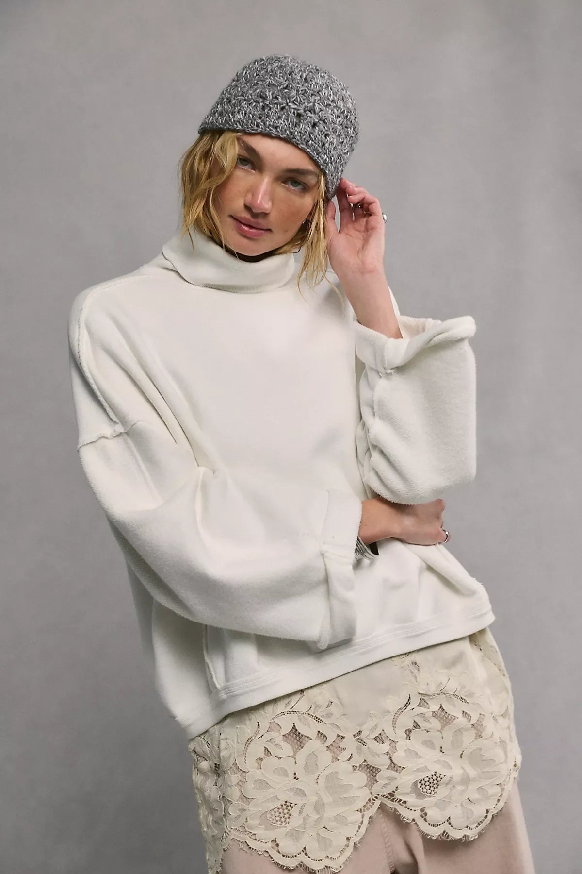 We The Free Mod In This Funnel-Neck Pullover