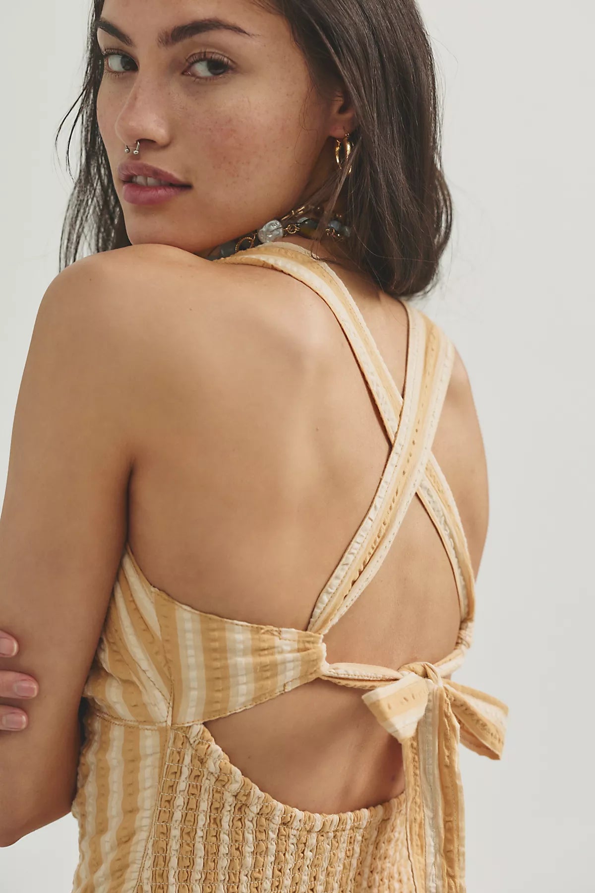 Laurel Plaid Mini Dress