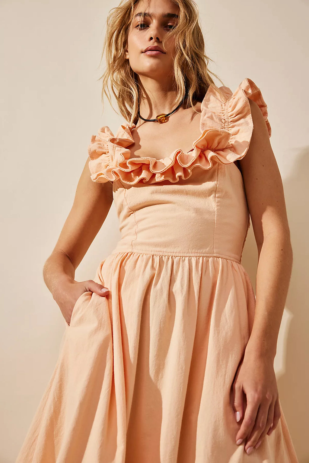 Ruffle It Up Midi Dress