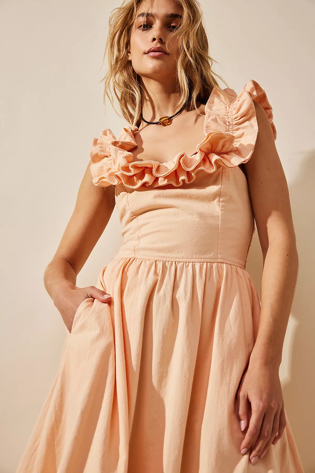 Ruffle It Up Midi Dress