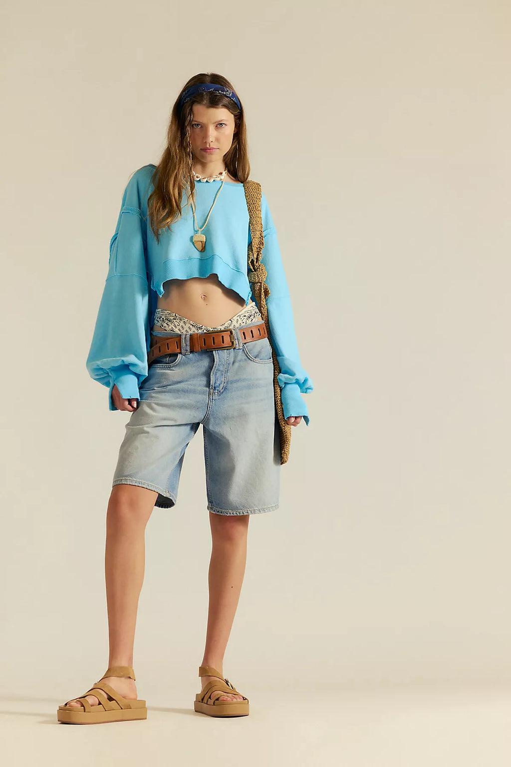 We The Free Camden Cropped Sweatshirt