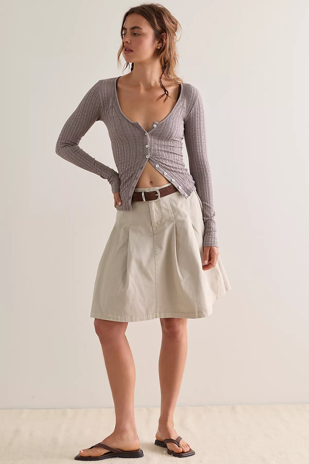 So Soft Pointelle Cardi