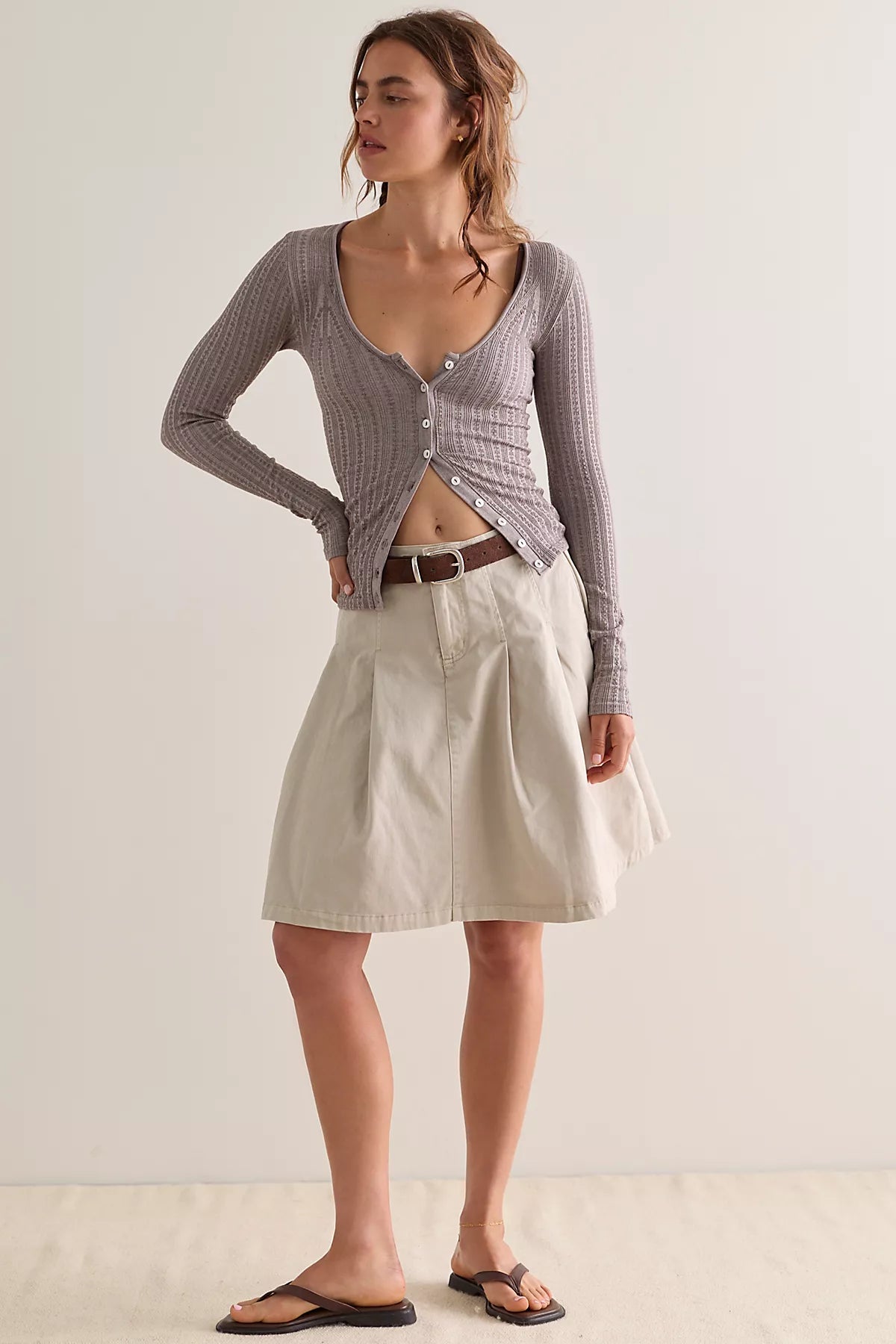 So Soft Pointelle Cardi