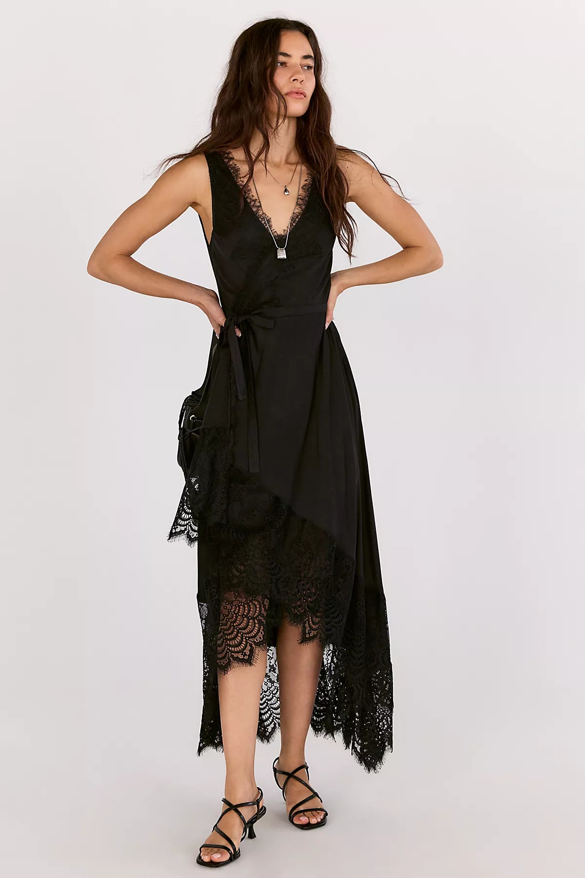 Nigel Preston Soho Wrap Midi Dress