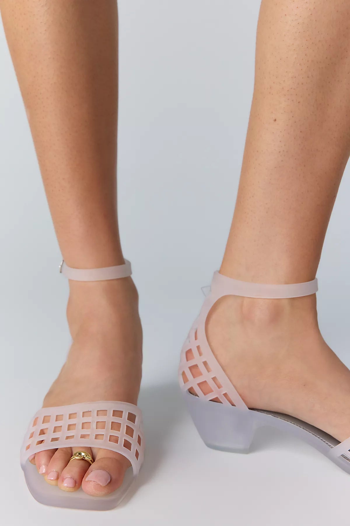 Pinwheel Jelly Heels