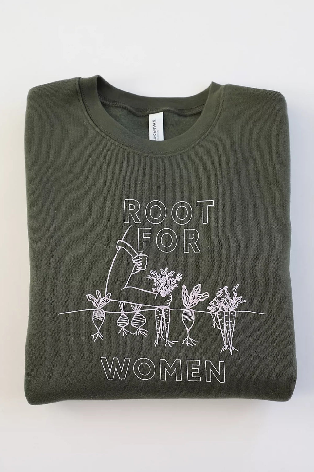 Overseasoned Root for Women Crewneck