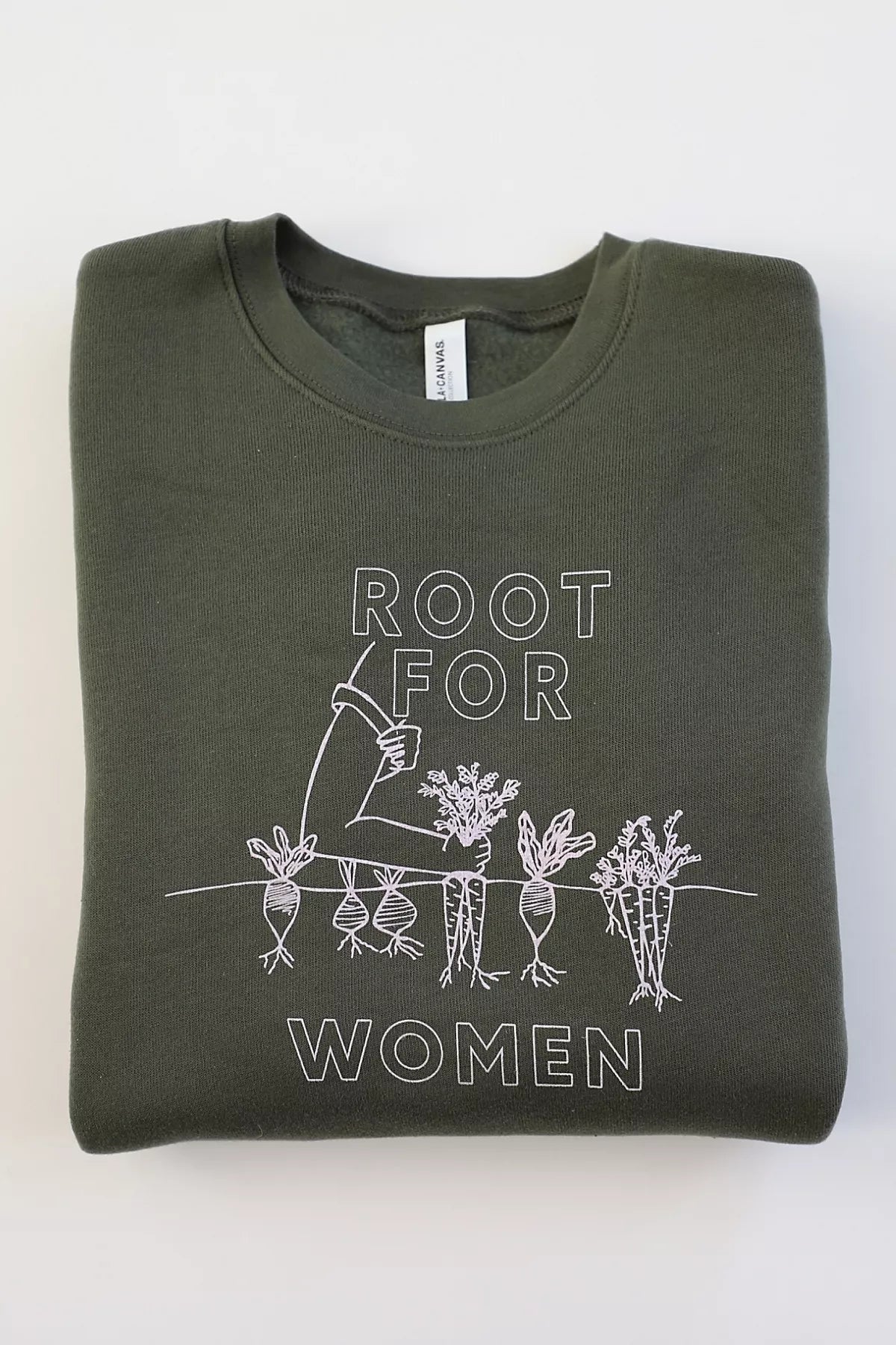 Overseasoned Root for Women Crewneck