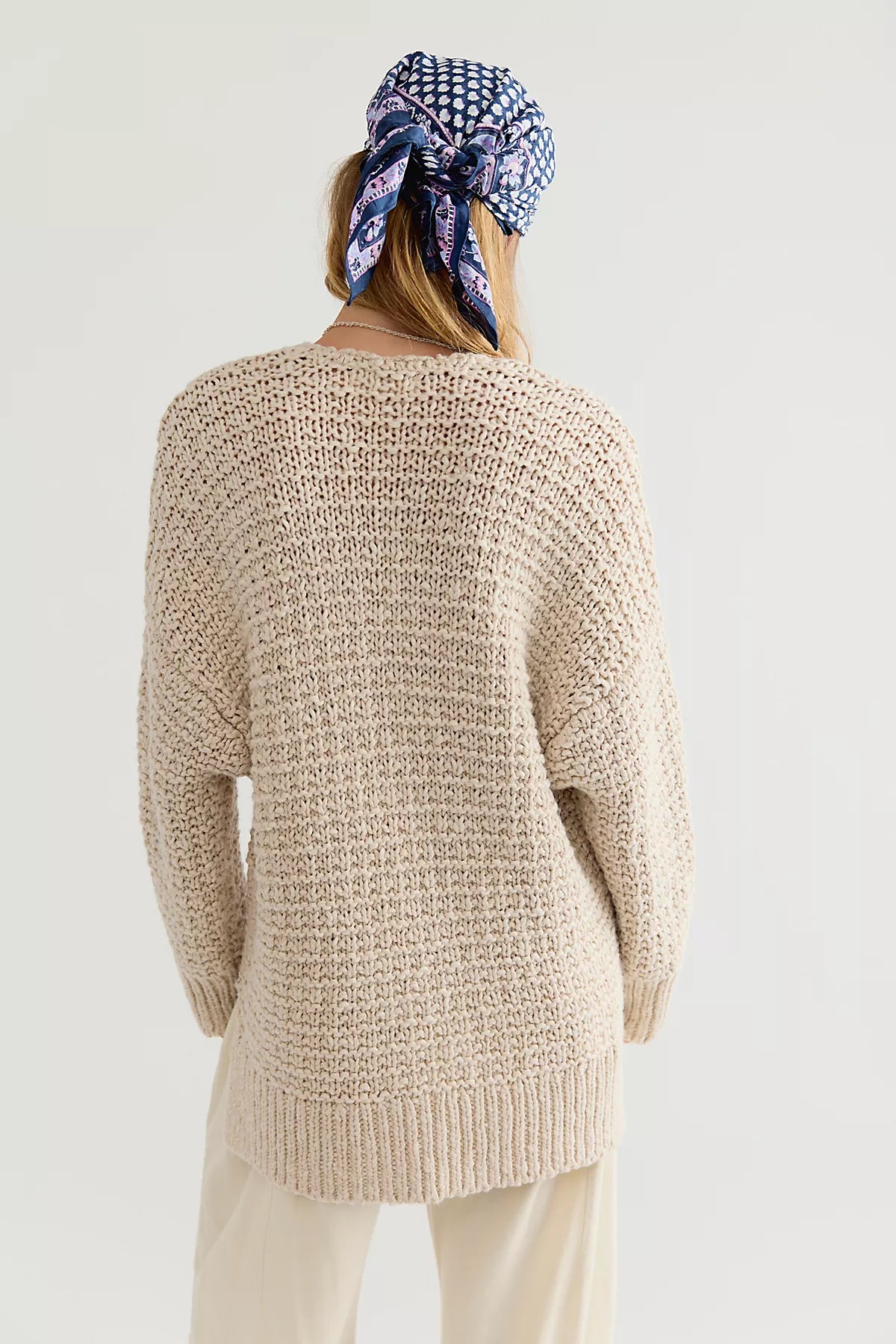 Opal Textured V-Neck Pullover
