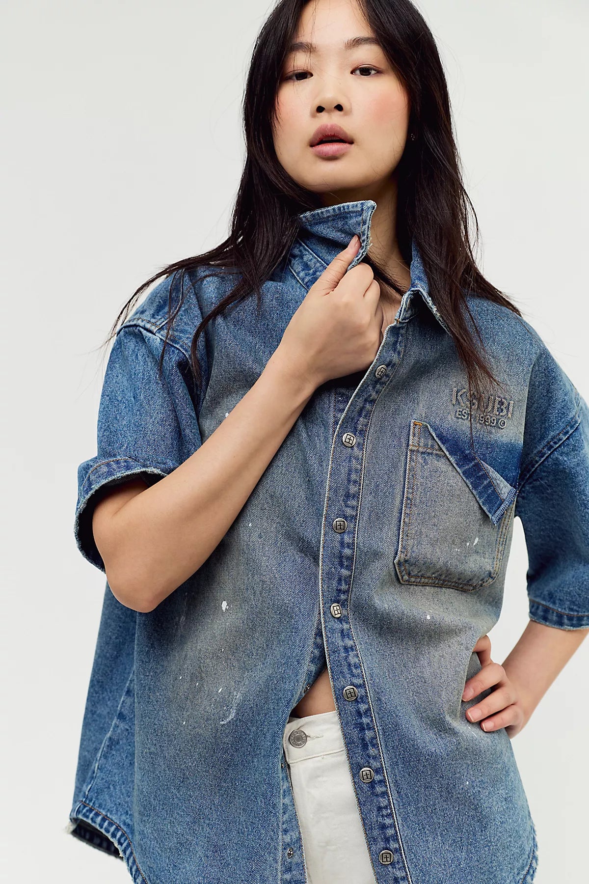 Ksubi Oversized Denim Shirt