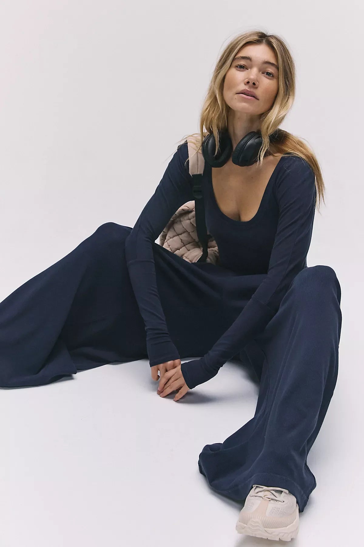 Hot Shot Wide-Leg Onesie