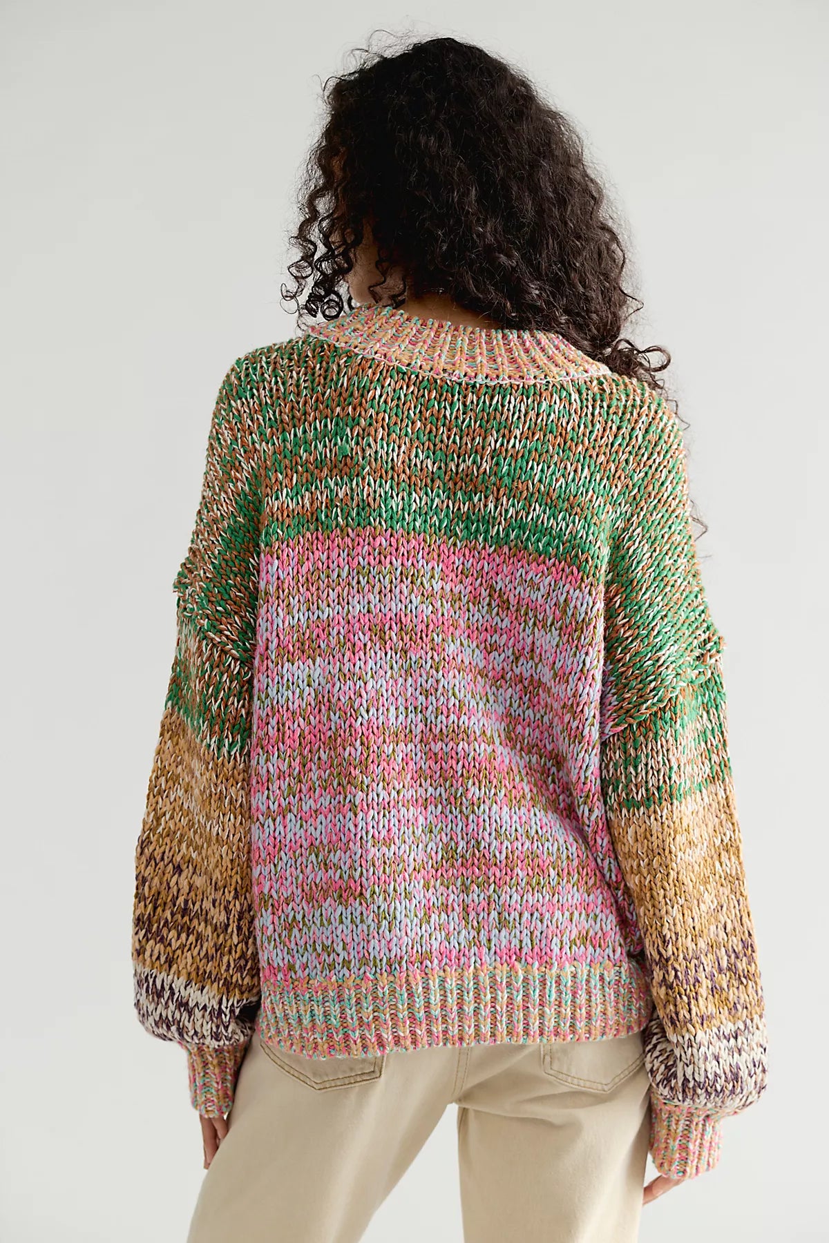 Opal Multicolored Marled Sweater