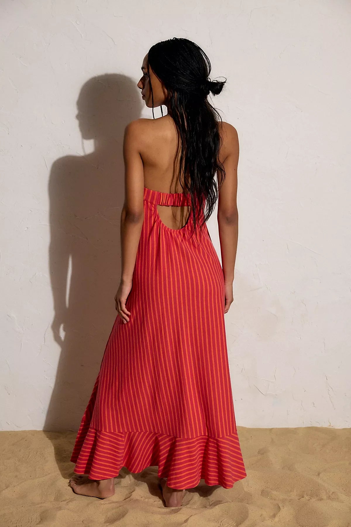 Sadie Striped Midi Dress