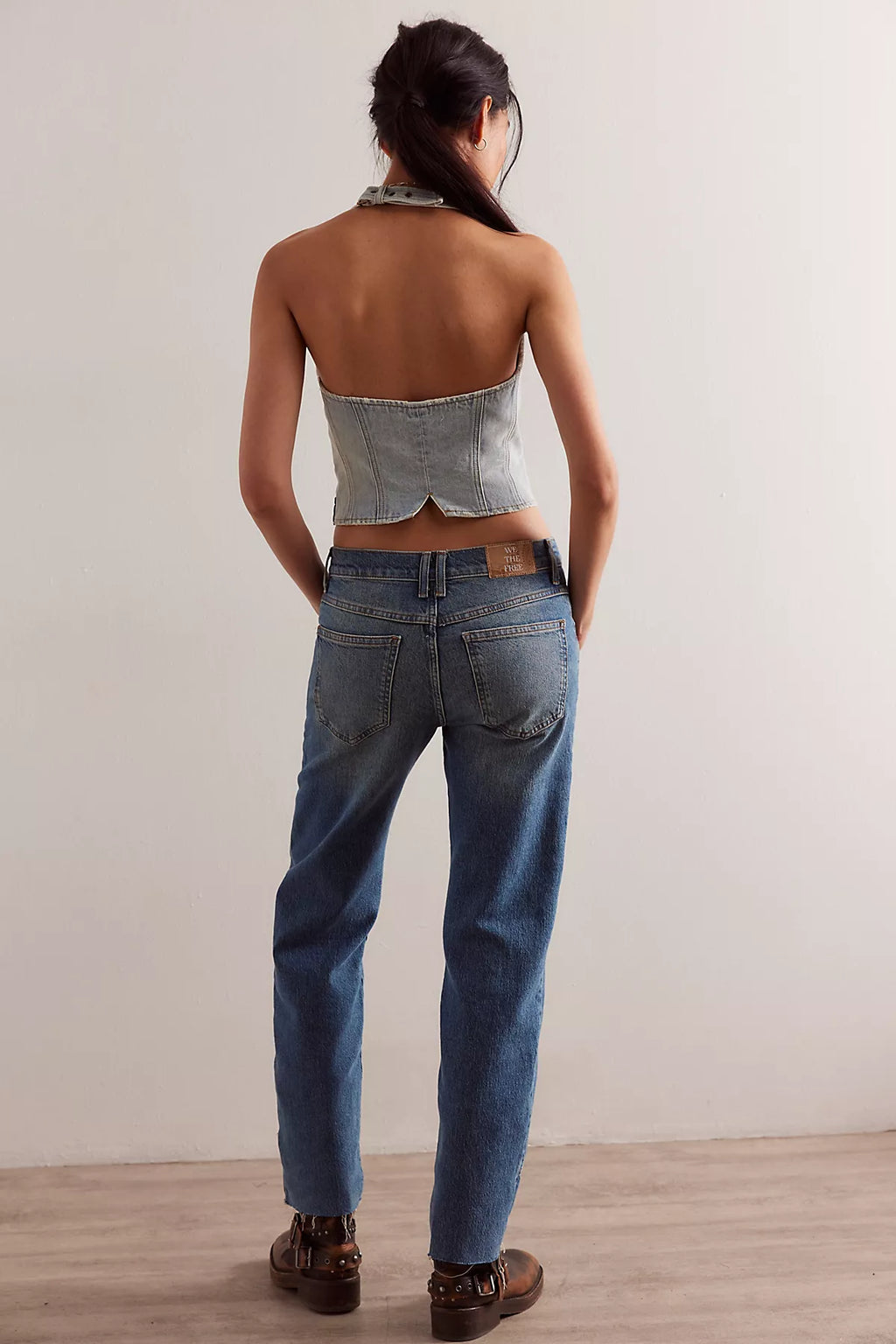 We The Free Risk Taker Mid-Rise Jeans