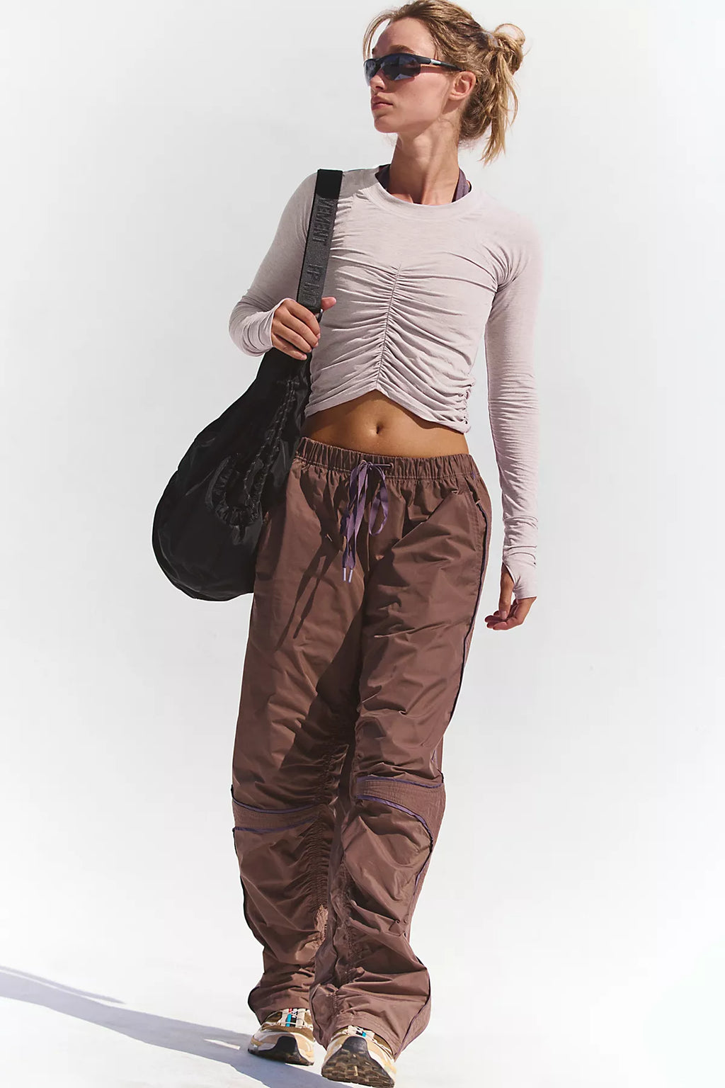Tempo Ruched UV Protection Long Sleeve
