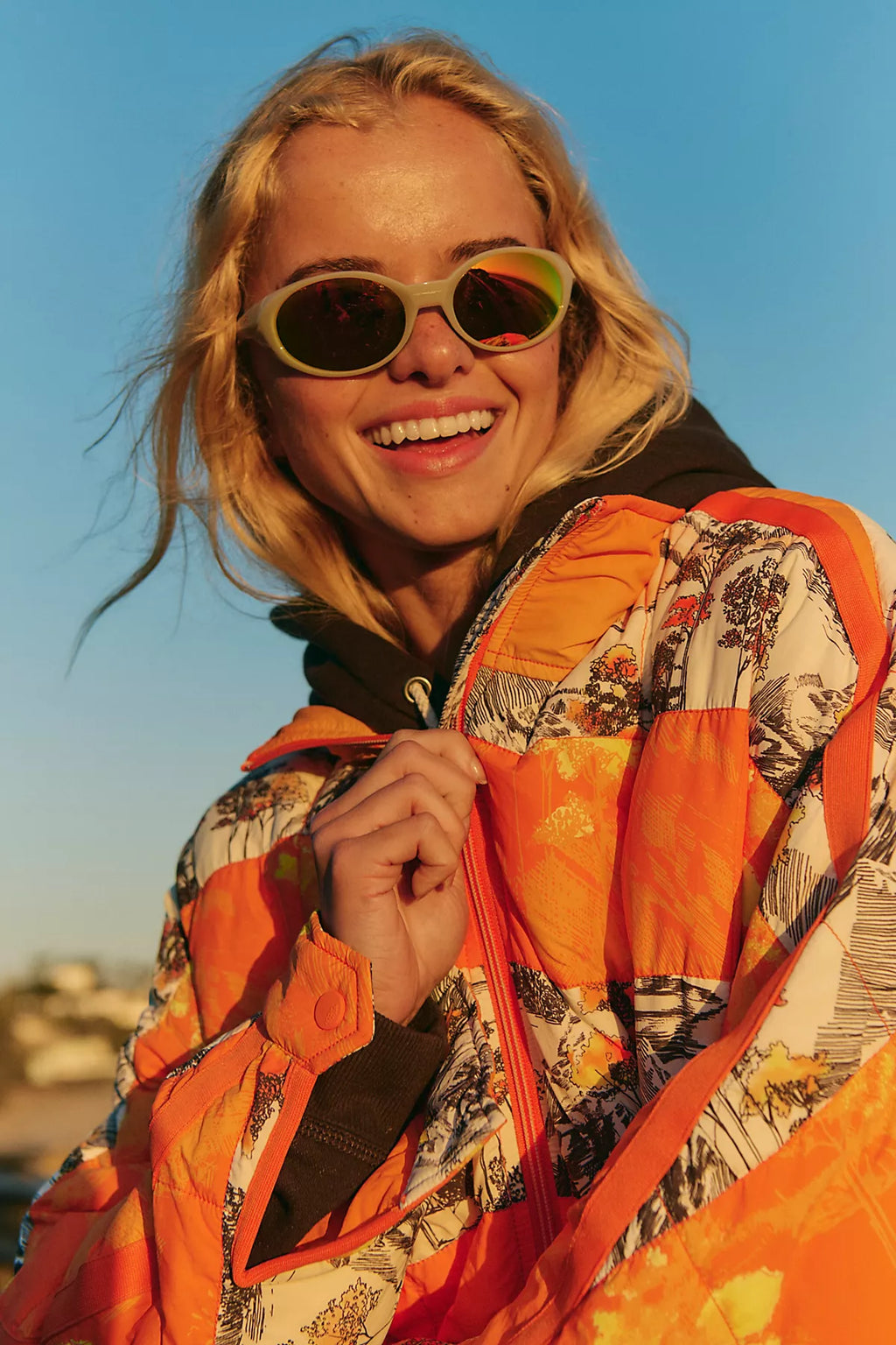 Pippa Printed Packable Puffer Jacket