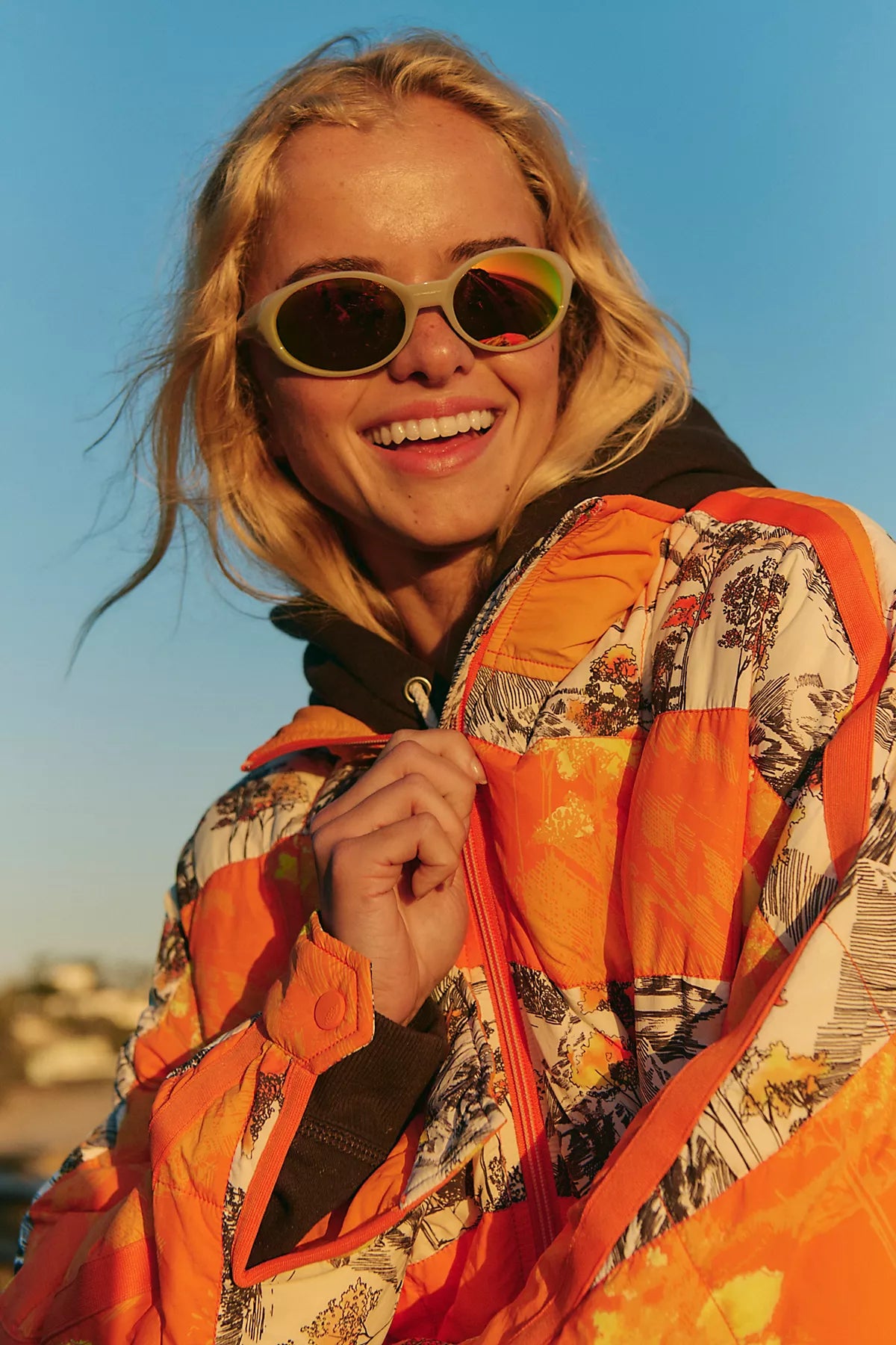 Pippa Printed Packable Puffer Jacket