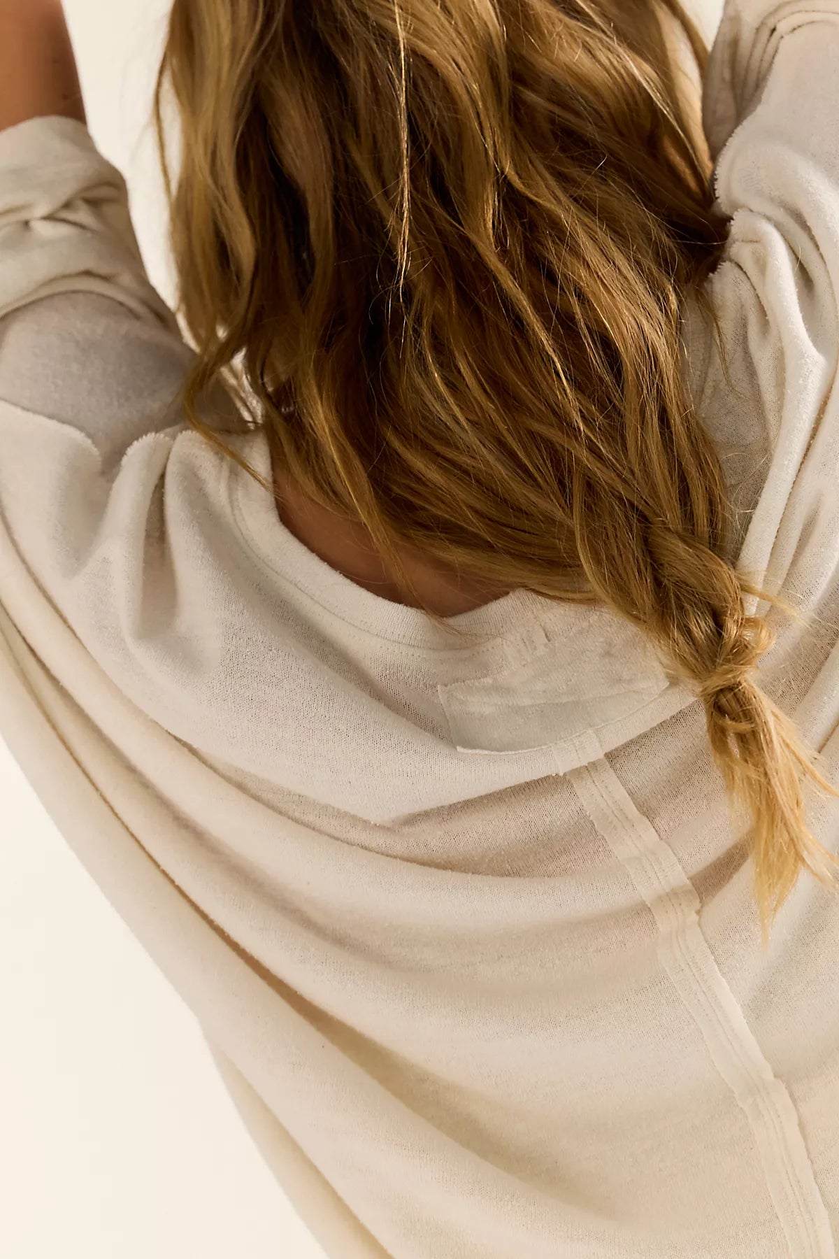 We The Free Boxy Crew-Neck Silk Tee