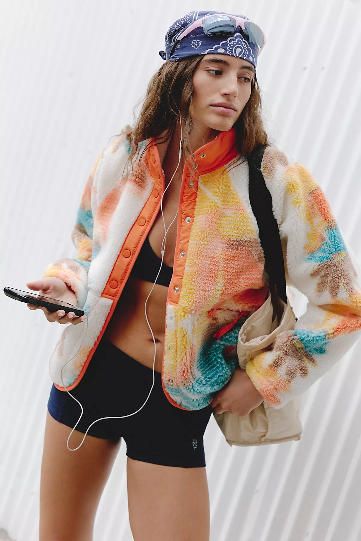 Hit The Slopes Printed Fleece Jacket