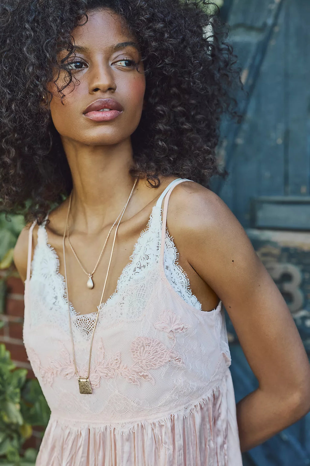 Table for Two Midi Slip Dress