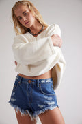 OneTeaspoon Renegades High-Waisted Denim Shorts