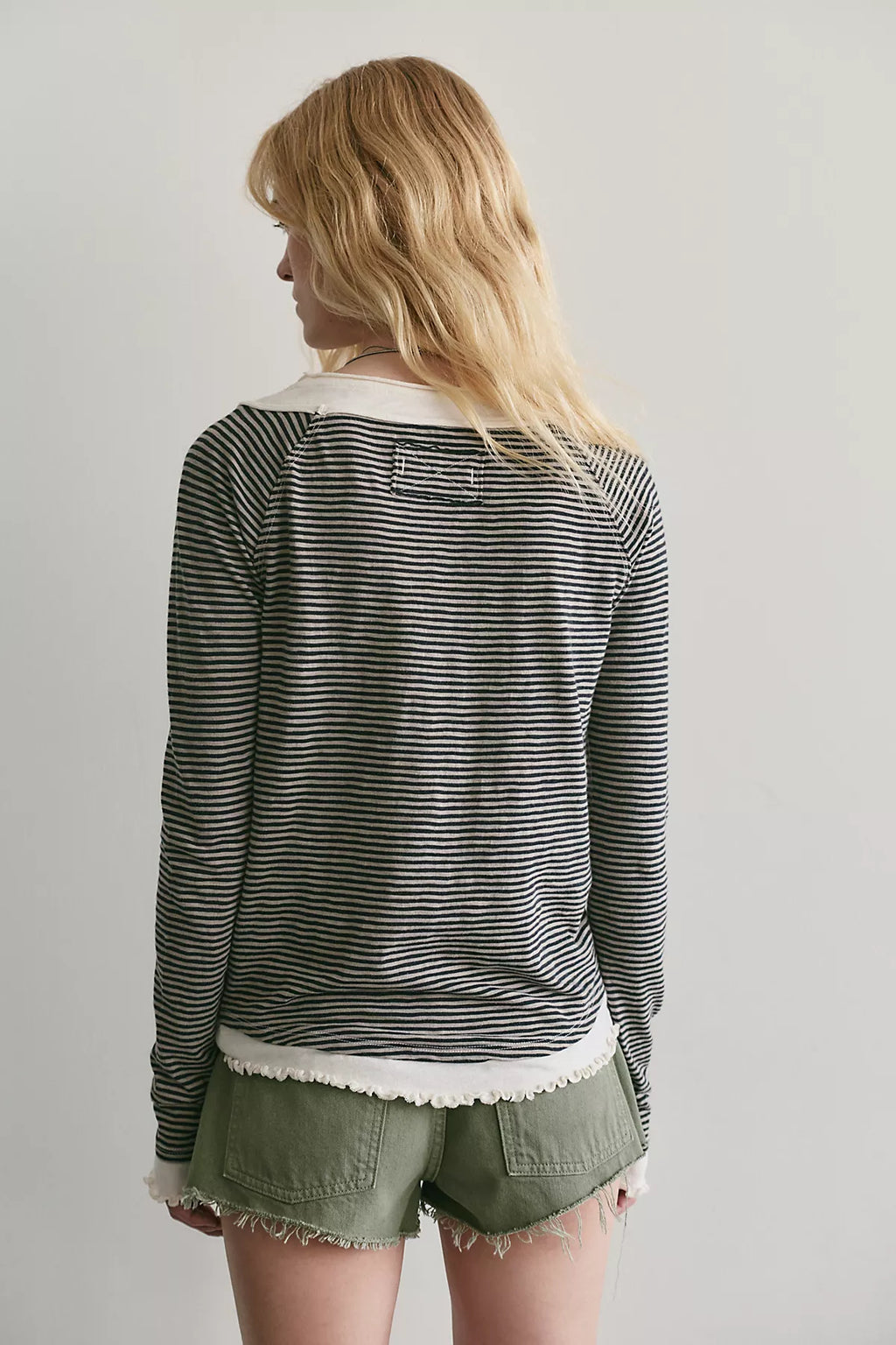 We The Free Two's A Charm Stripe Long Sleeve Top