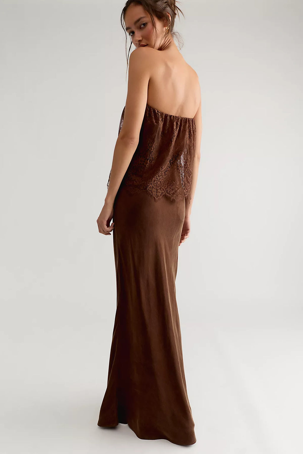 THIRD FORM Visions Strapless Maxi Dress