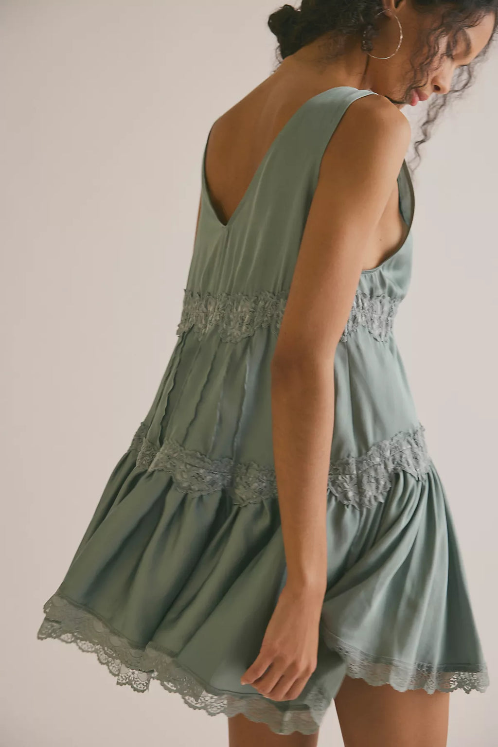 In This Groove Mini Slip Dress