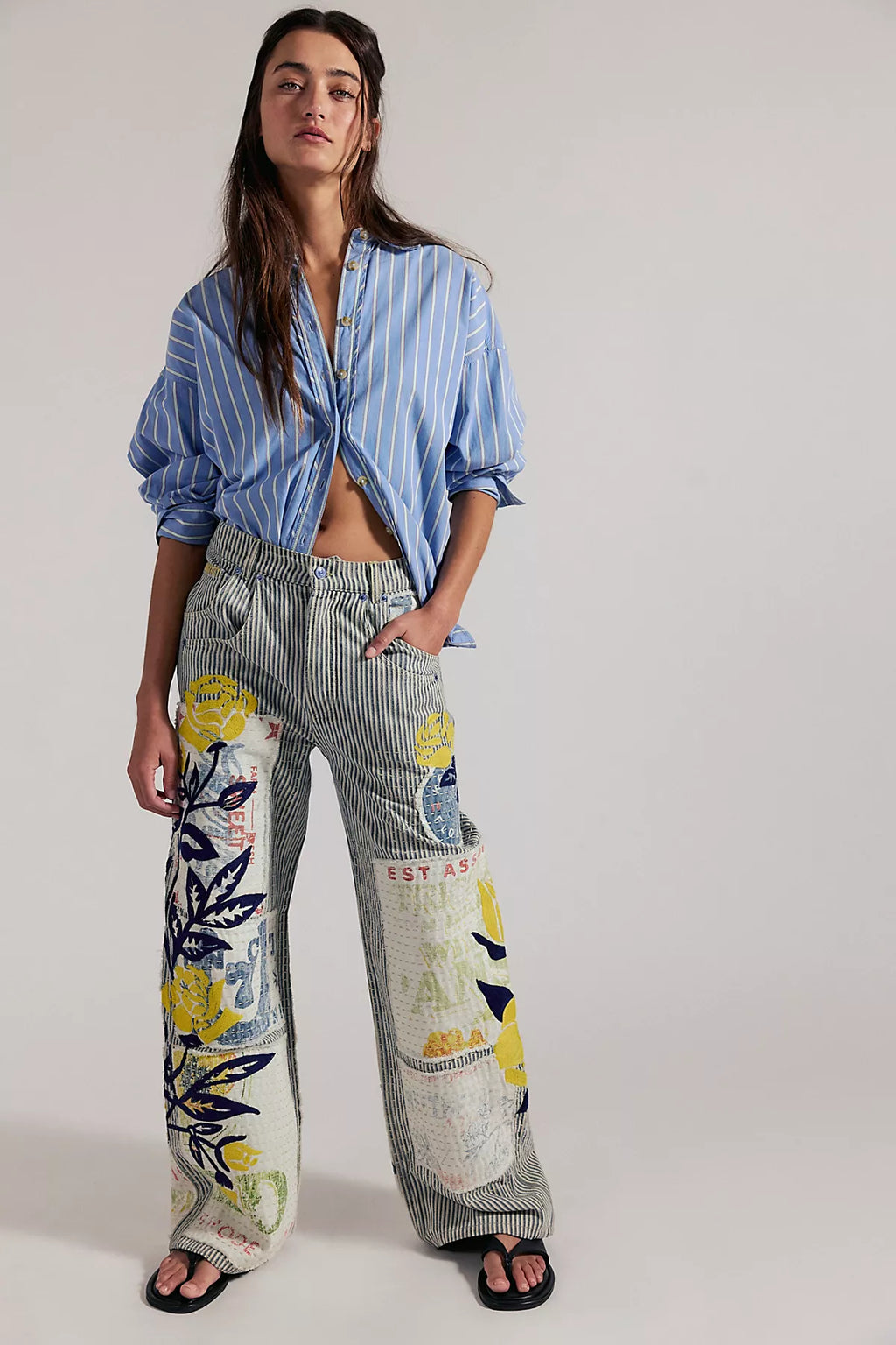 We The Free Lost And Found Boyfriend Jeans