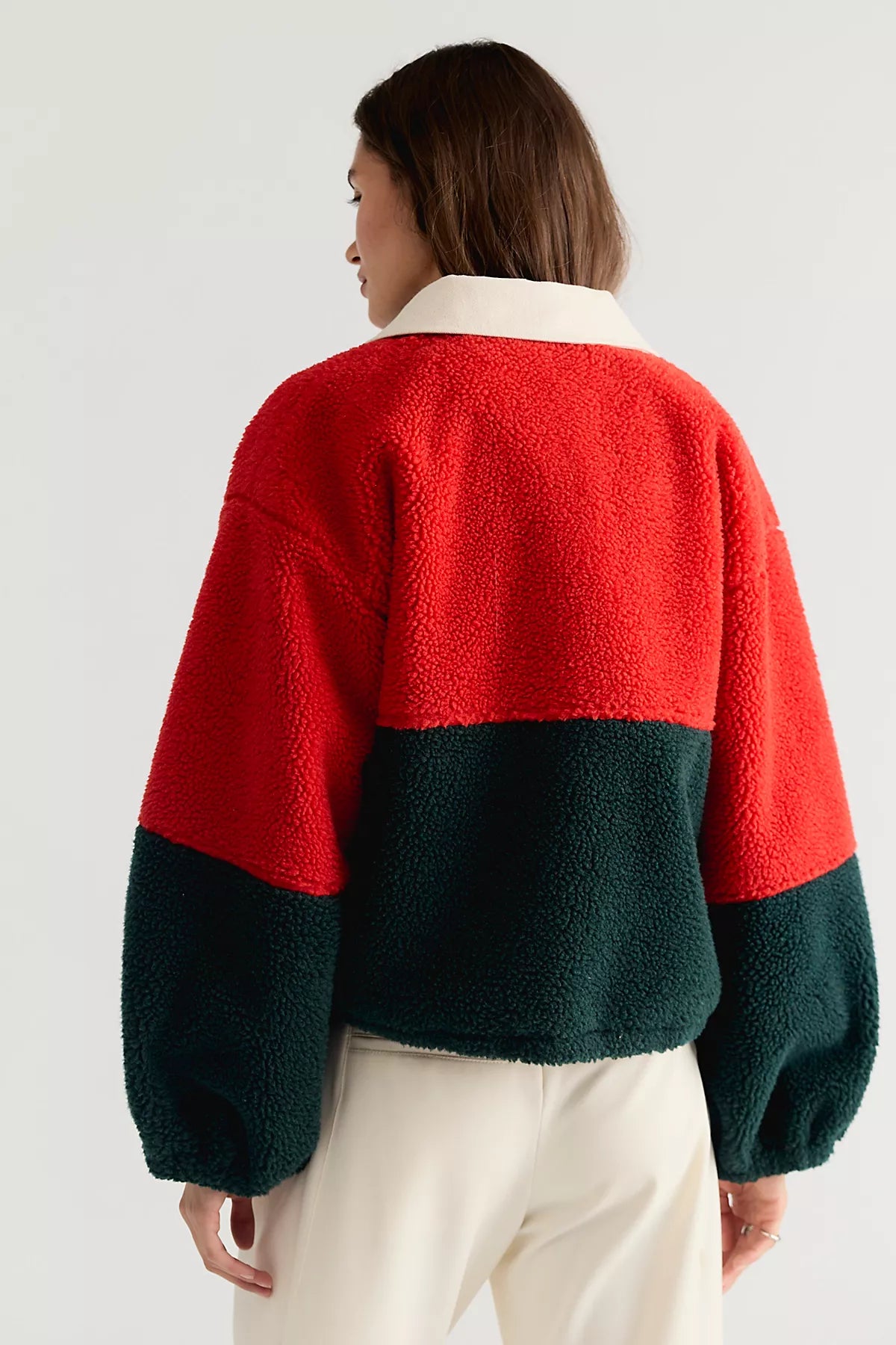 The Tiny Big Sister Sherpa Jacket