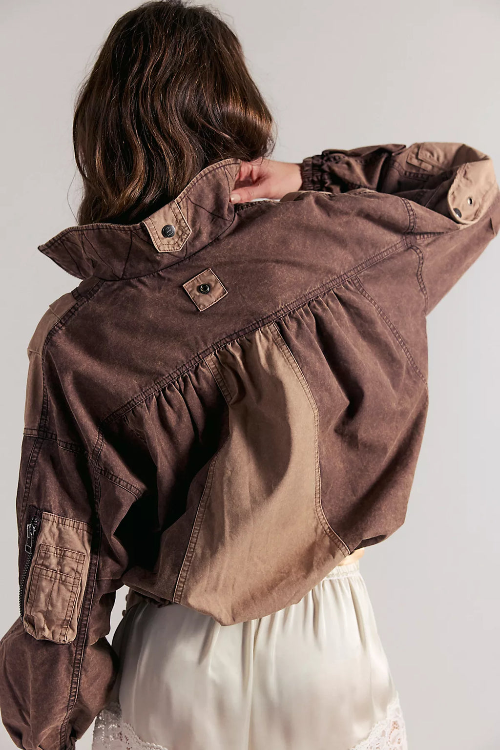 We The Free Canopy Funnel-Neck Bomber Jacket