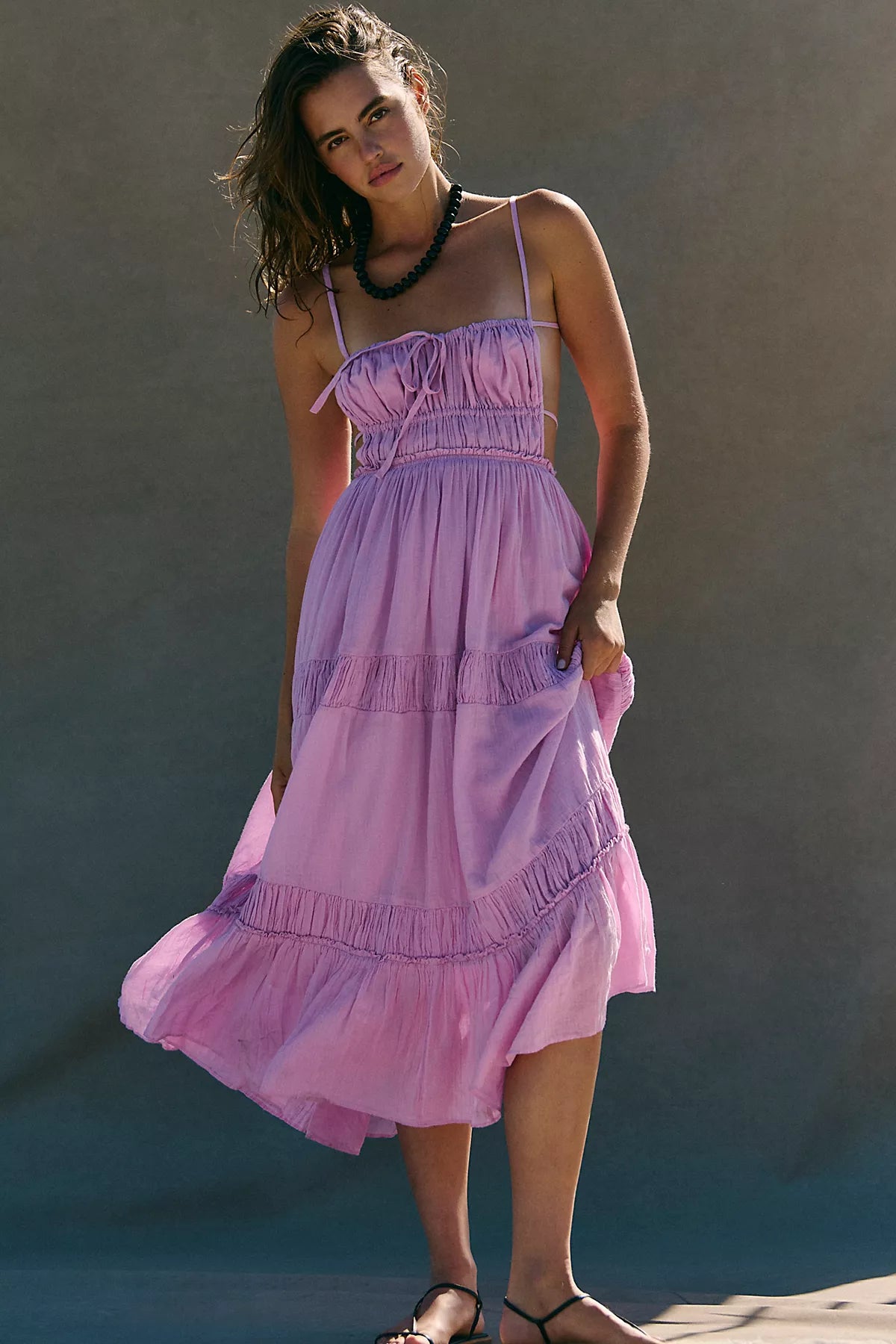 Taking Sides Maxi Dress