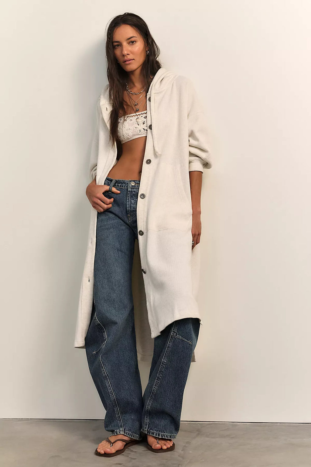 Tomorrows Sweatshirt Cardigan