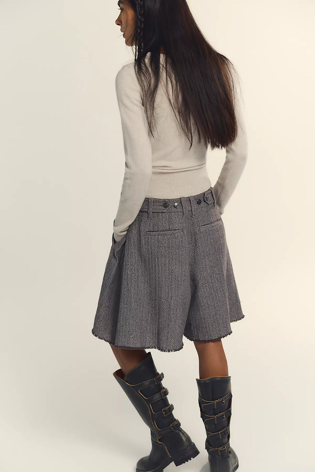 We The Free Porter Crossover Trouser Shorts