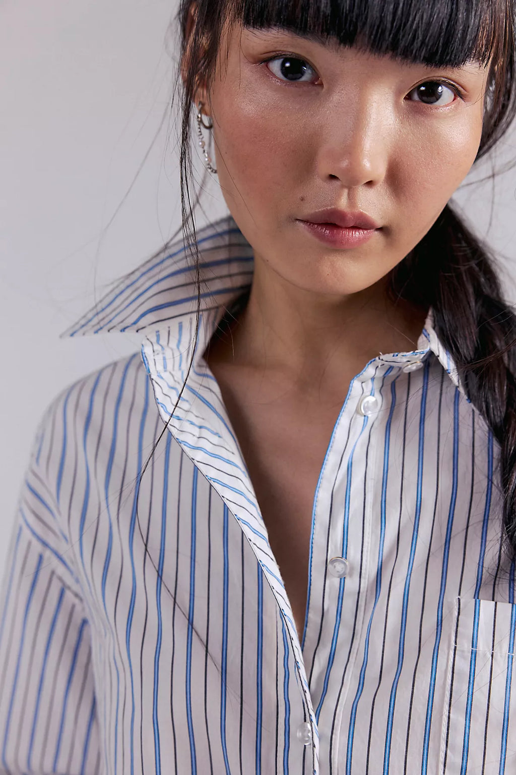 Sabine Striped Articulated Shirt