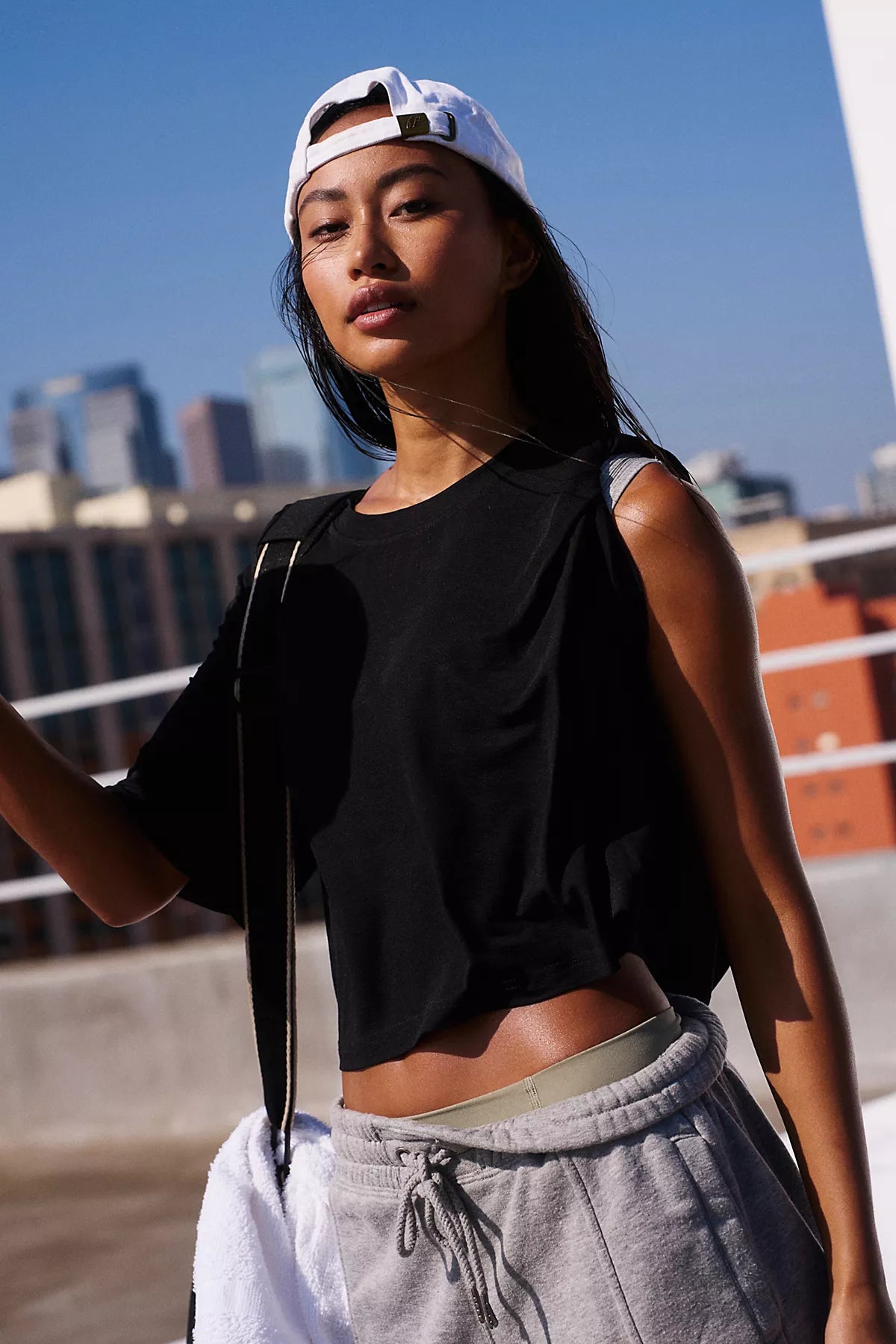 Tempo Cropped UV Protection Boyfriend Tee
