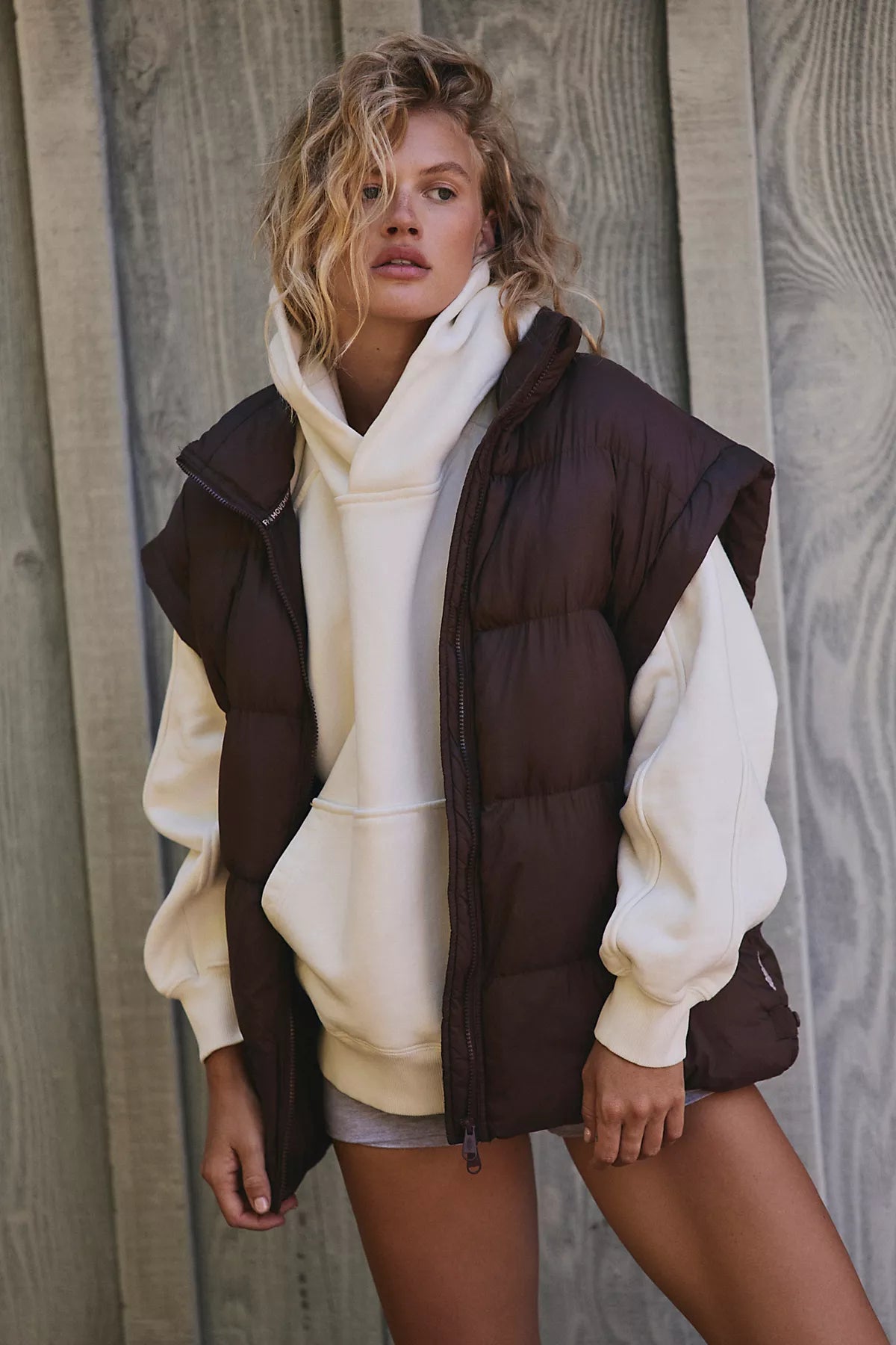 In A Bubble Puffer Vest