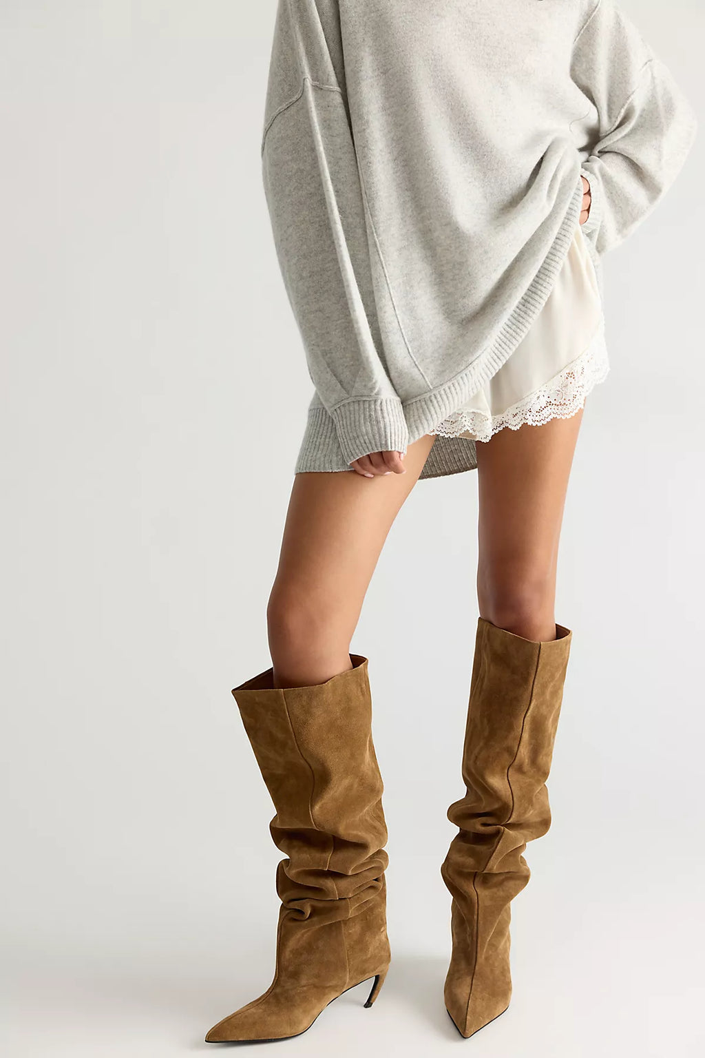 Shayne Slouch Over-The-Knee Boots