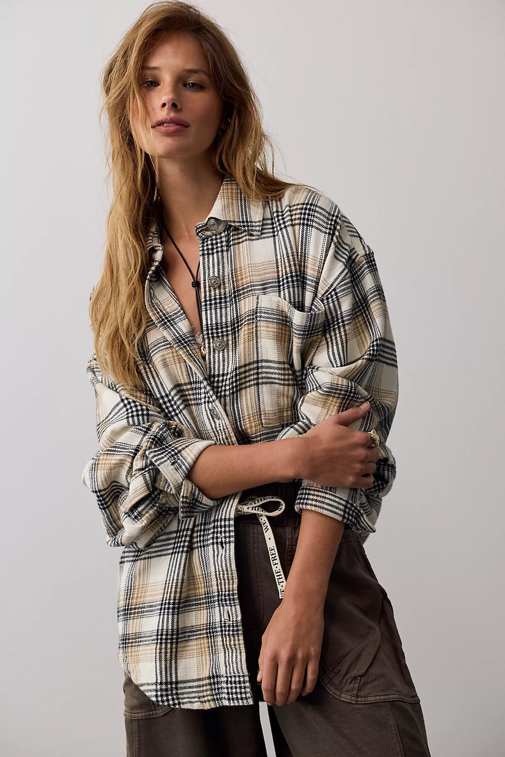 We The Free Ashley Plaid Shirt