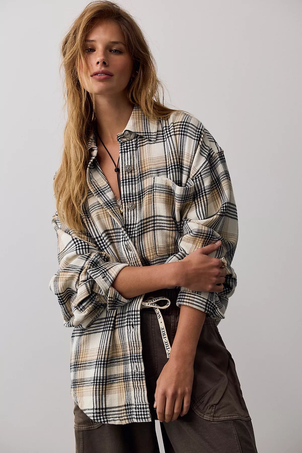We The Free Ashley Plaid Shirt