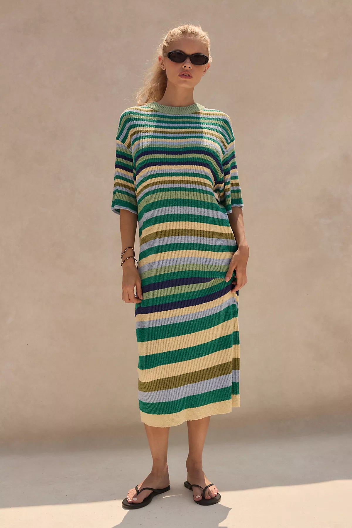 Shades Of Summer Sweater Dress