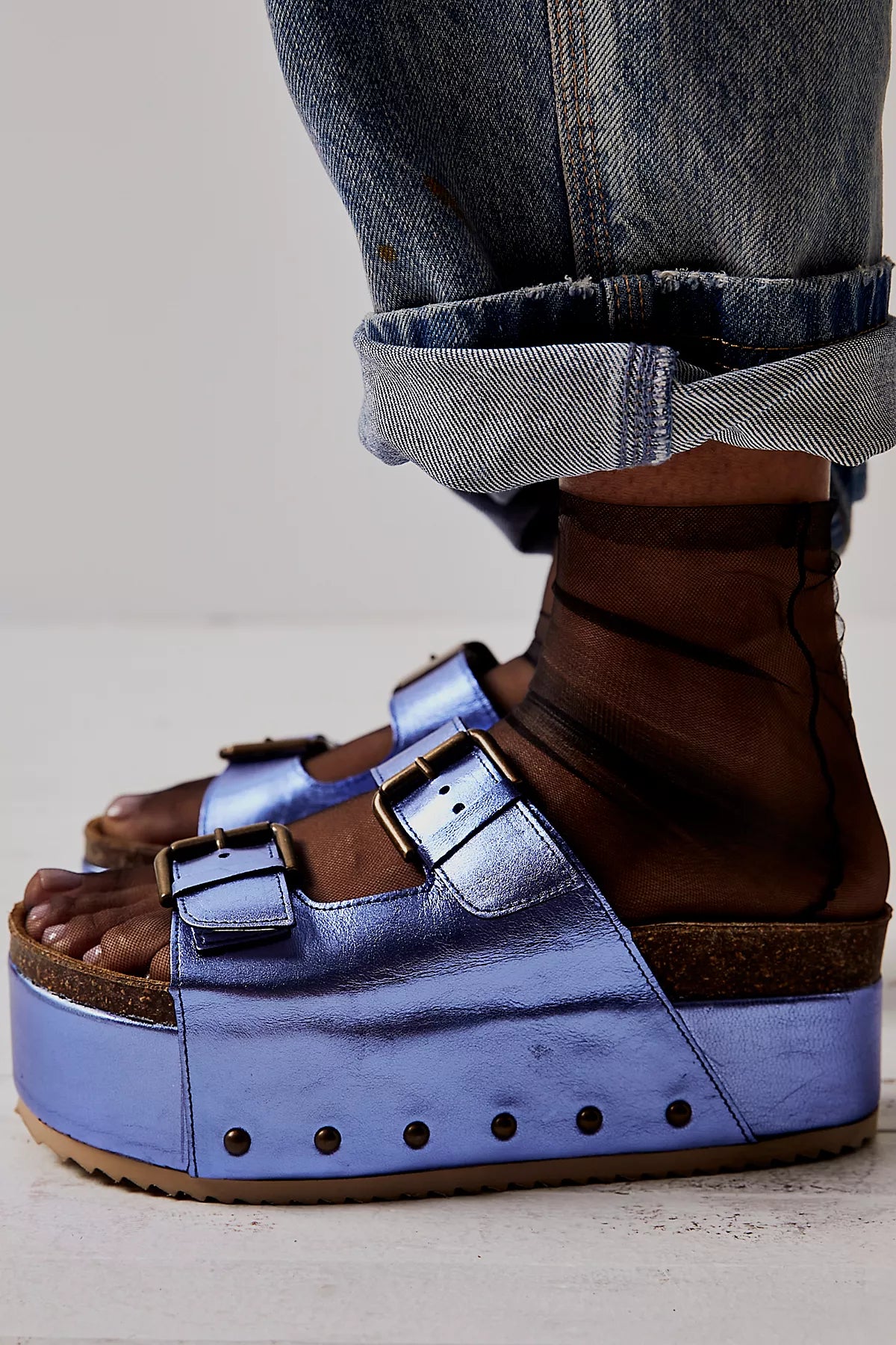 Rule Breaker Flatform Sandals