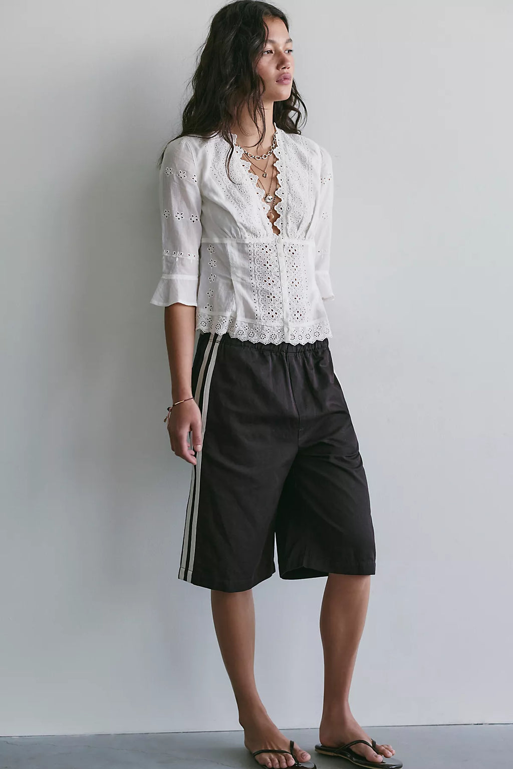 Salone Eyelet Top