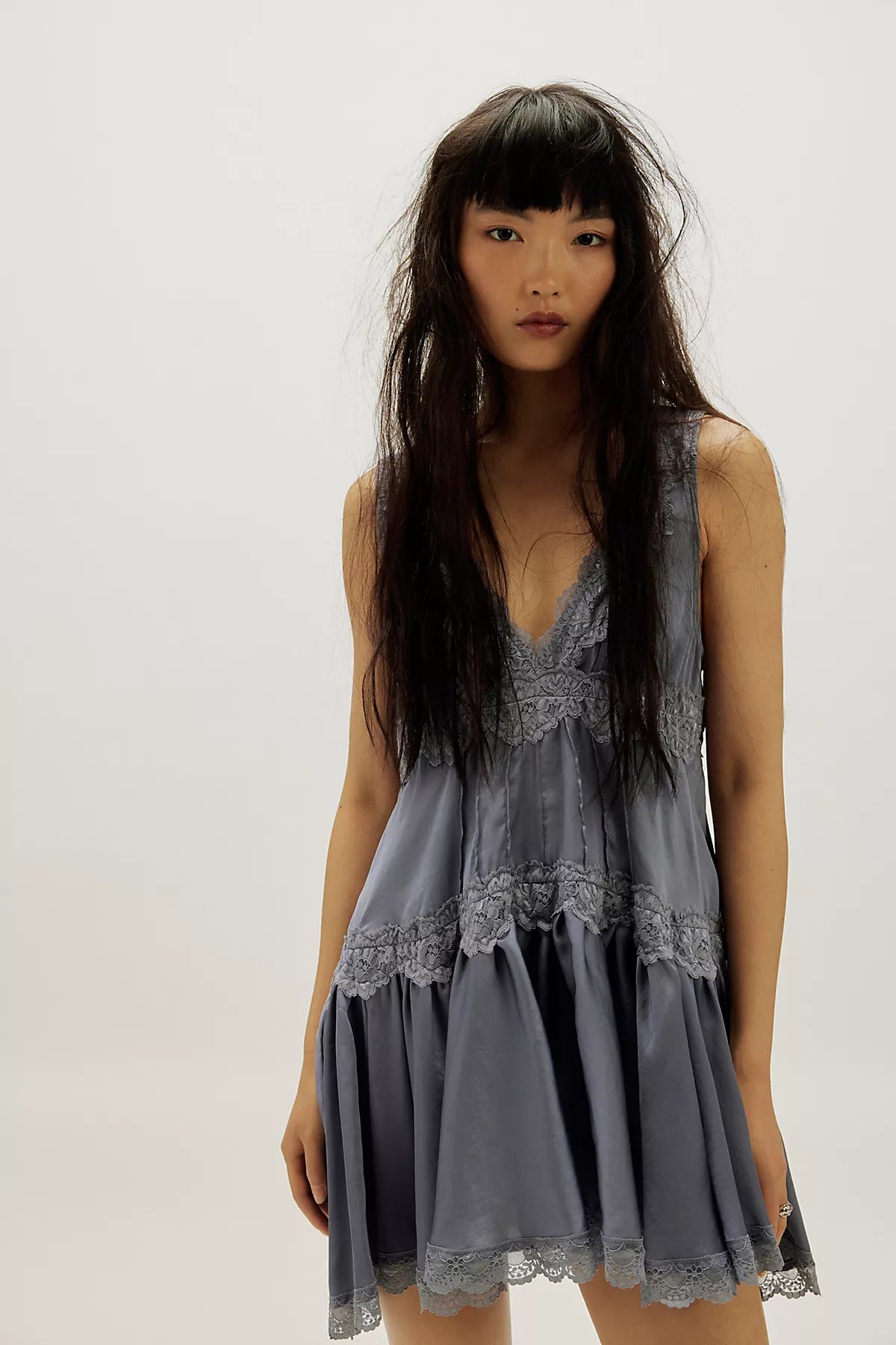 In This Groove Mini Slip Dress