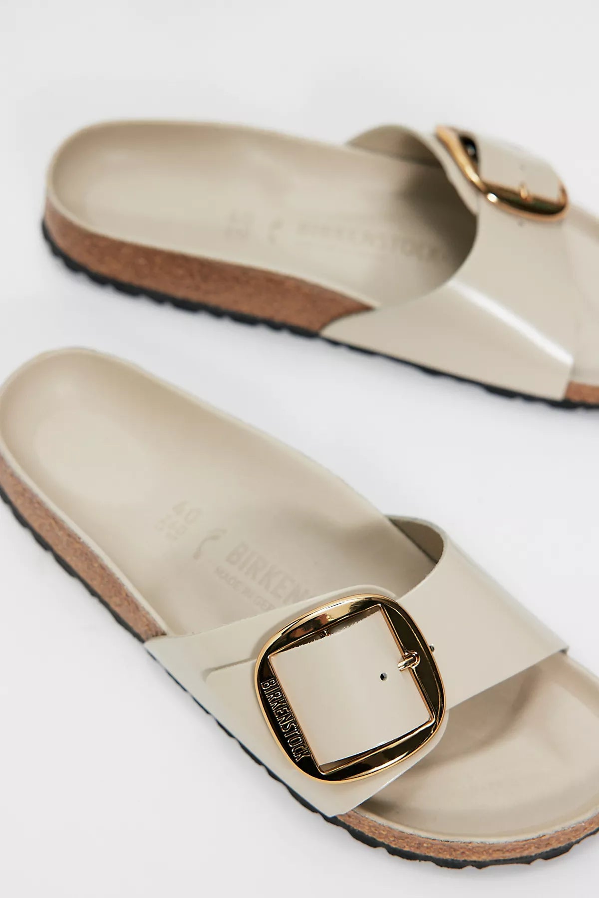 Birkenstock Madrid Big Buckle High Shine Sandals