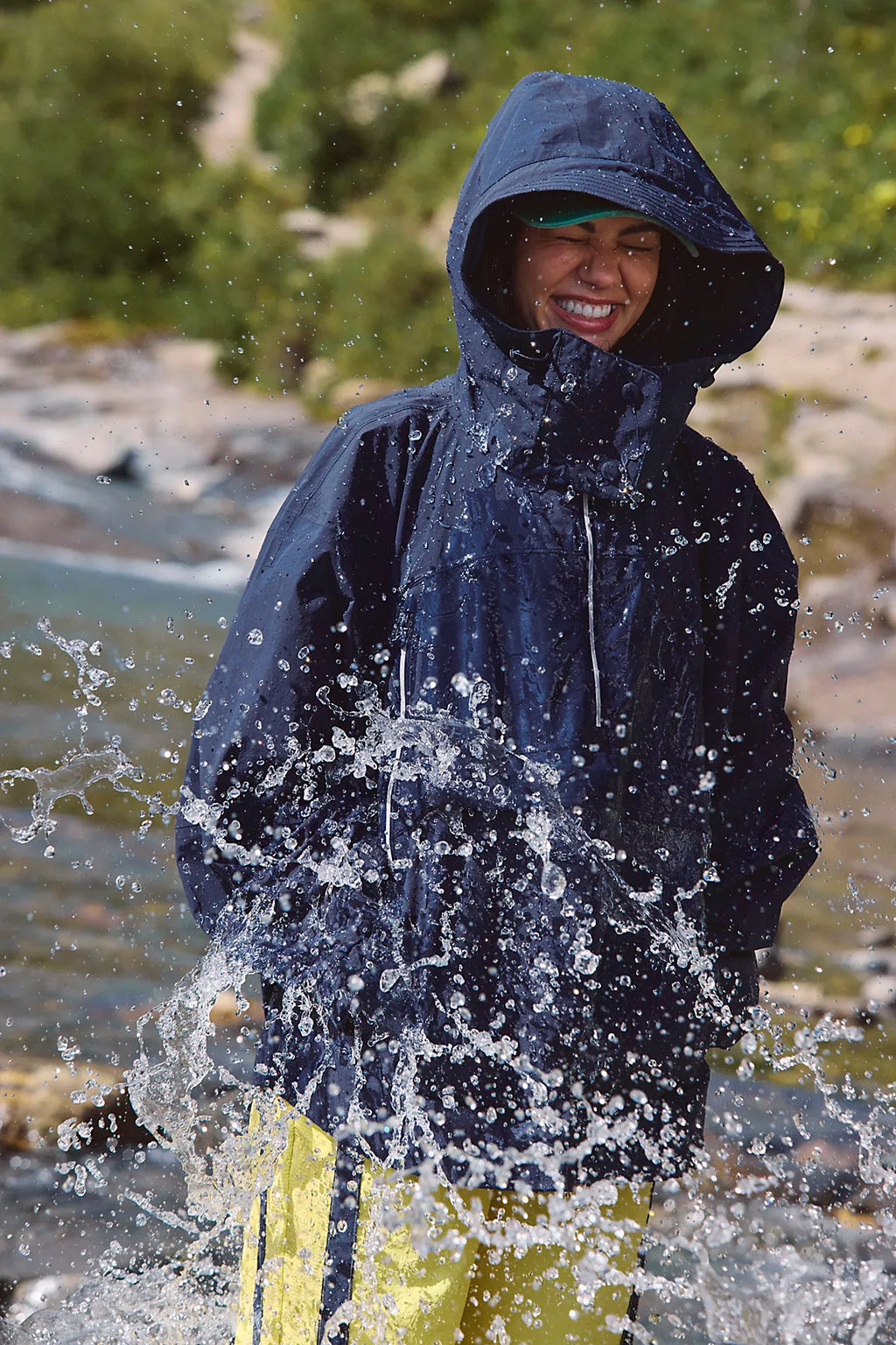 Singin' In The Rain Packable Waterproof Pullover