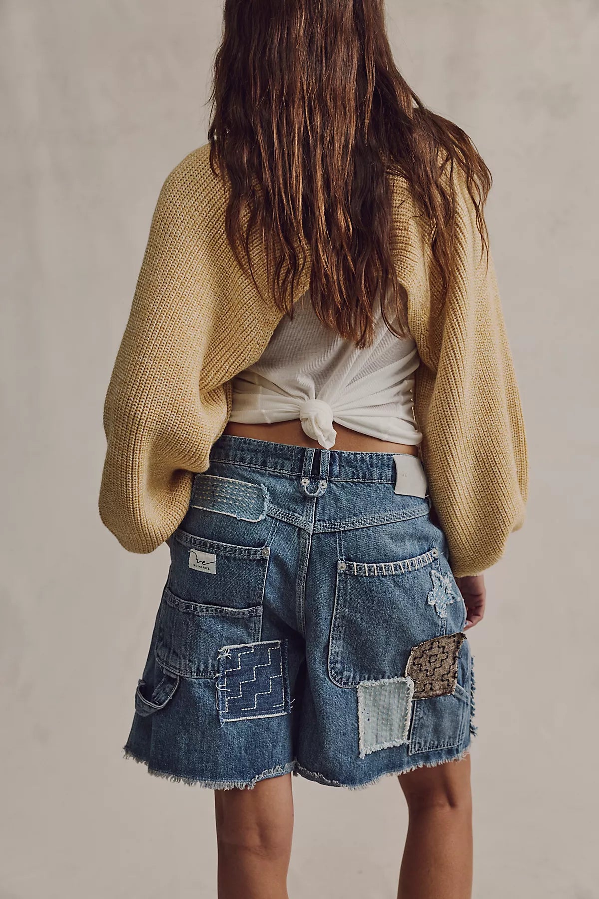 Reese Patched Workwear Shorts