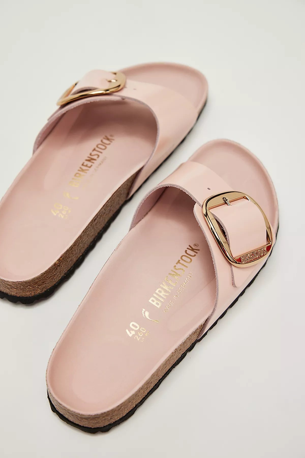 Birkenstock Madrid Big Buckle High Shine Sandals