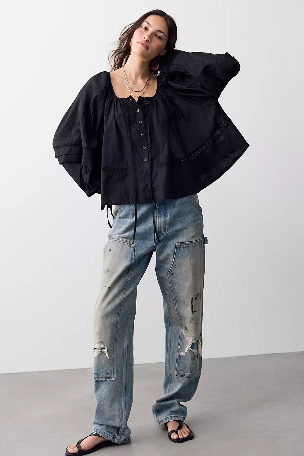 We The Free La Lune Blouse