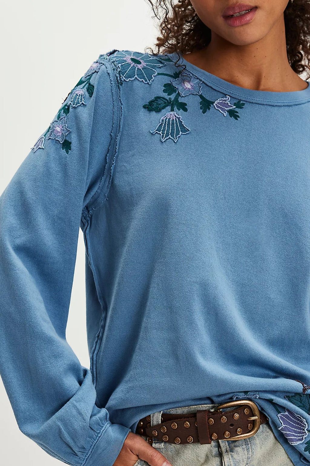 Violet Vines Long Sleeve