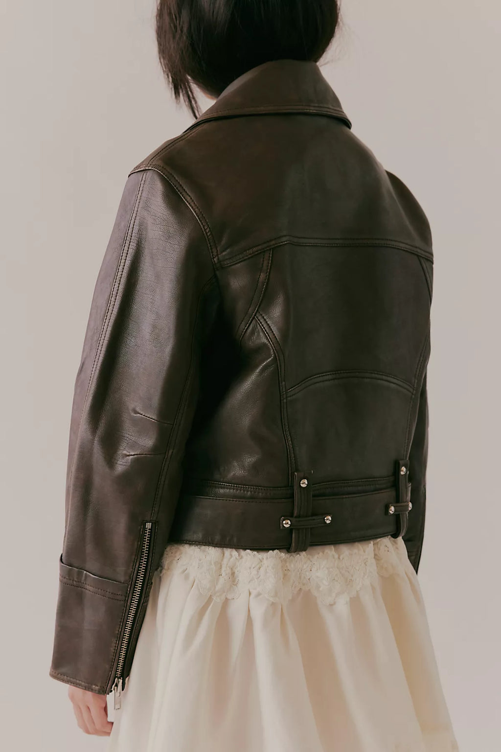 We The Free Mina Leather Jacket